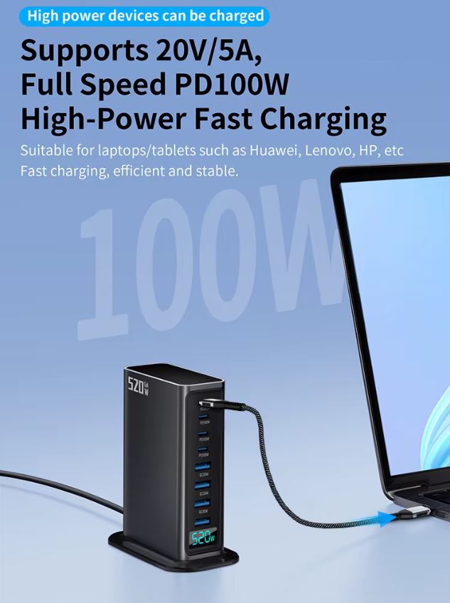 Enigma-Tek 100W USB-C to USB-C Fast Charging Cable – 1m & 2m