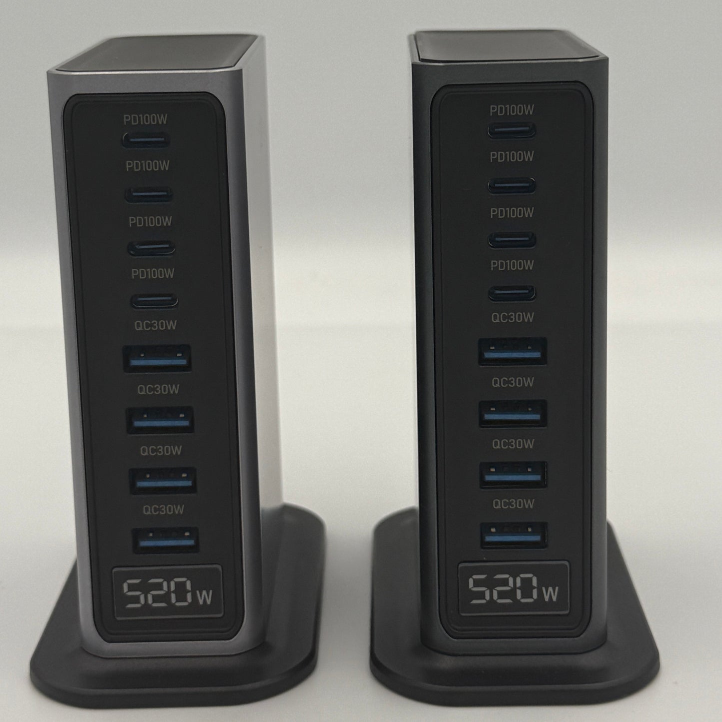 Enigma-Tek 520W GaN Super Fast Charging Hub 8-Port USB-C & USB-A  100W PD For iPhone, iPad, Laptop, Samsung & More